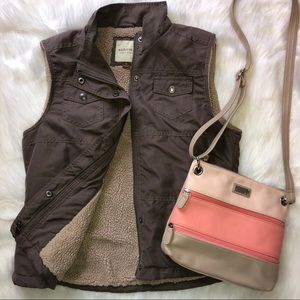 Sherpa Lined Outdoor Vest